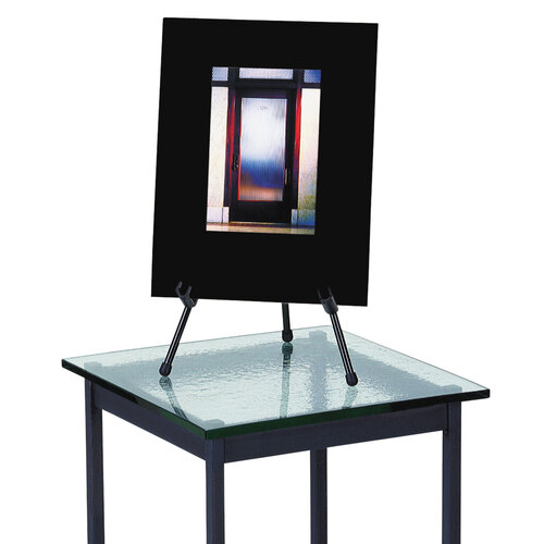 QRT28E - Quartet - Tabletop Instant Easel, 14&quot; High, Steel, Black