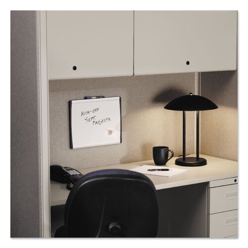 QRTARC2414 - Quartet - ARC Frame Cubicle Dry Erase Board, 24 x 14, White Surface, Silver Aluminum Frame