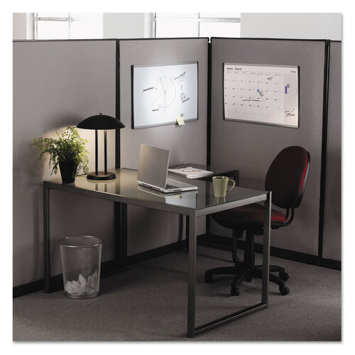 QRTARC3018 - Quartet - ARC Frame Cubicle Magnetic Dry Erase Board, 30 x 18, White Surface, Silver Aluminum Frame