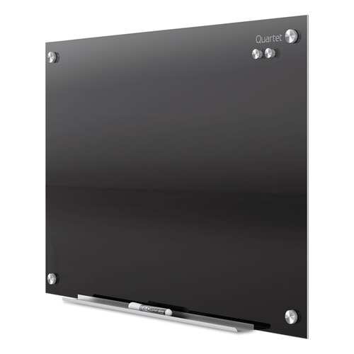 QRTG9648B - Quartet - Infinity Glass Marker Board, 96 x 48, Black Surface