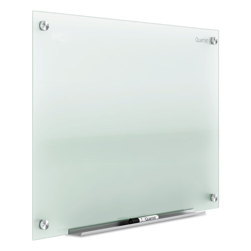 QRTG9648F - Quartet - Infinity Glass Marker Board, 96 x 48, Frosted Surface