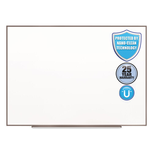 QRTNA7248F - Quartet - Fusion Nano-Clean Magnetic Whiteboard, 72 x 48, White Surface, Silver Aluminum Frame