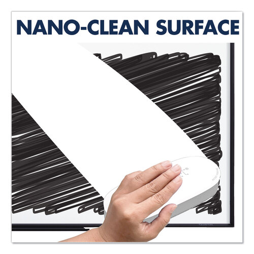 QRTSM534B - Quartet - Classic Series Nano-Clean Dry Erase Board, 48 x 36, White Surface, Black Aluminum Frame