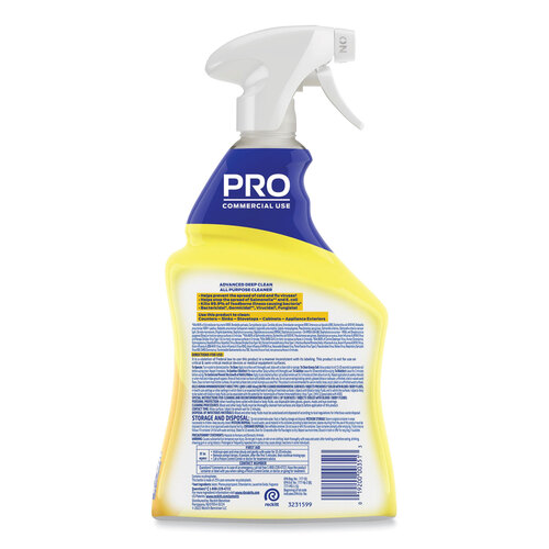 RAC00351EA - Reckitt Benckiser - Reckitt Benckiser Advanced Deep Clean All Purpose Cleaner, Lemon Breeze, 32 oz Trigger Spray Bottle