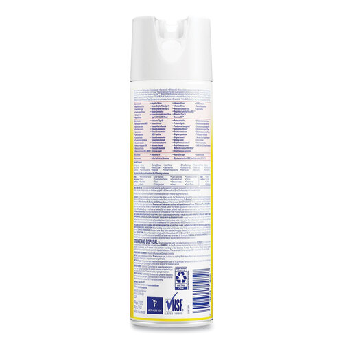 Stock Bureau - LYSOL Spray Désinfectant Antibactérien Multi-Surfaces et  Textiles sans Javel Parfum Frais 400ml