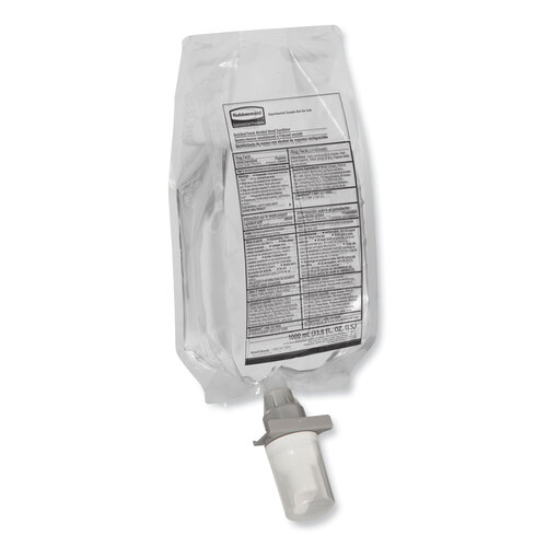 RCP2080803 - Rubbermaid Commercial - AutoFoam Refill With Alcohol Foam Hand Sanitizer, Clear, 1,000 mL, Fragrance-Free, 4/Carton