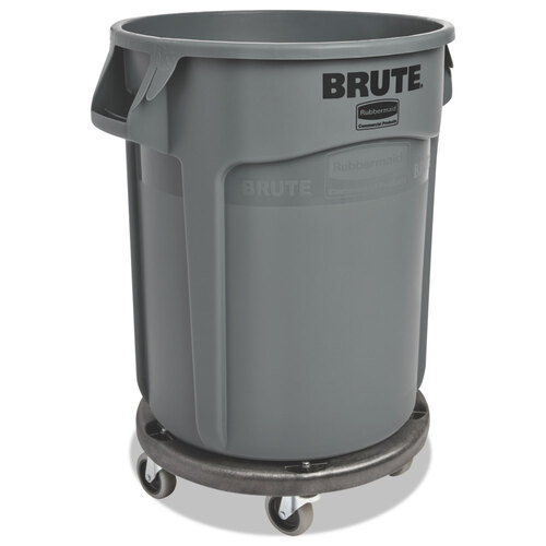 RCP262000GRA - Rubbermaid Commercial - Vented Round Brute Container, 20 gal, Plastic, Gray