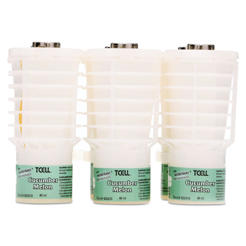 RCP402470 - Rubbermaid Commercial - TCell Microtrans Odor Neutralizer Refill, Cucumber Melon, 1.62 oz, 6/Carton