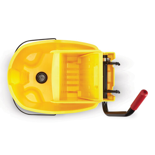 RCPFG618688YEL - Rubbermaid Commercial - WaveBrake 2.0 Bucket/Wringer Combos, Side-Press, 44 qt, Plastic, Yellow