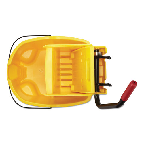 RCPFG748000YEL - Rubbermaid Commercial - WaveBrake 2.0 Bucket/Wringer Combos, Side-Press, 26 qt, Plastic, Yellow