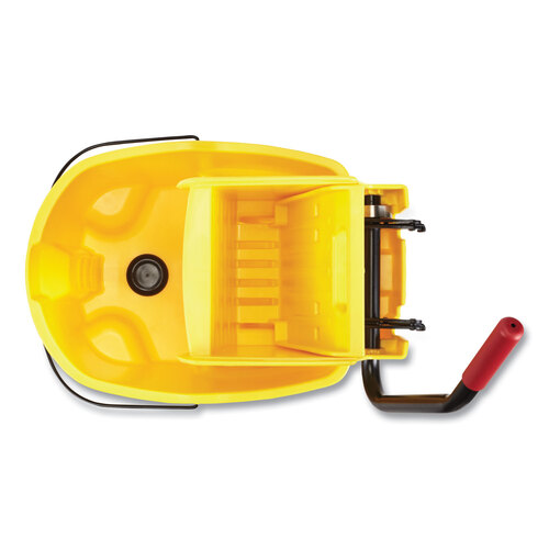RCPFG748000YEL - Rubbermaid Commercial - WaveBrake 2.0 Bucket/Wringer Combos, Side-Press, 26 qt, Plastic, Yellow