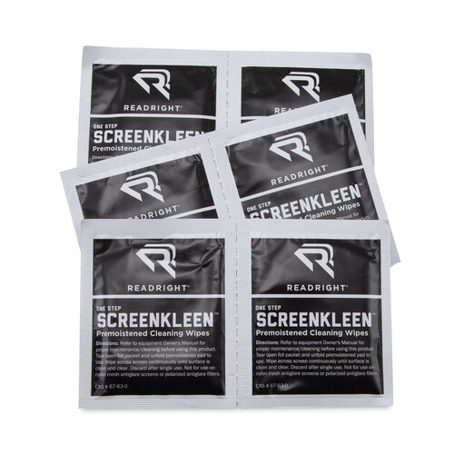 REARR1209 - Read Right - OneStep Screen Cleaner, 5 x 5, 24/Box