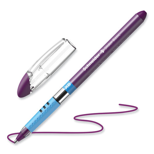 Pentel R.S.V.P. Stick Ballpoint Pen, Violet - 12 pack