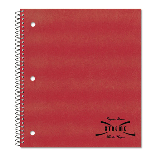 RED33709 - National Brand - 1-Subject Wirebound Notebook, 3-Hole Punched, Medium/College Rule, Randomly Assorted Front Covers, 11 x 8.88, 80 Sheets
