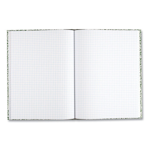 RED53110 - National Brand - Lab Notebook, Quadrille Rule, Green Marble Cover, 10.13 x 7.88, 96 Sheets