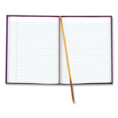 REDA1095 - Rediform - Executive Notebook with Ribbon Bookmark,1 Subject, Medium/College Rule, Grape Cover, (75) 10.75 x 8.5 Sheets