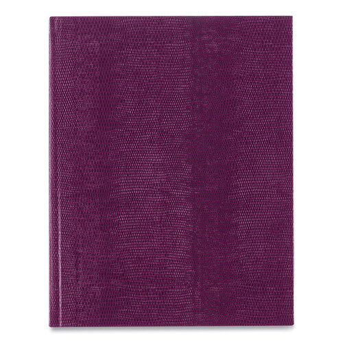 REDA1095 - Rediform - Executive Notebook with Ribbon Bookmark,1 Subject, Medium/College Rule, Grape Cover, (75) 10.75 x 8.5 Sheets