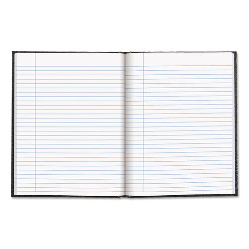 REDA7BLK - Blueline - Executive Notebook, 1 Subject, Medium/College Rule, Black Cover, 9.25 x 7.25, 150 Sheets