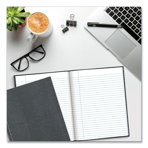 REDA7GRY - Rediform - Executive Notebook, 1-Subject, Medium/College Rule, Cool Gray Cover, (72) 9.25 x 7.25 Sheets