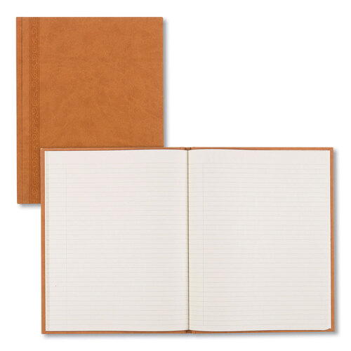 REDA8004 - Blueline - Da Vinci Notebook, 1 Subject, Medium/College Rule, Tan Cover, 11 x 8.5, 75 Sheets