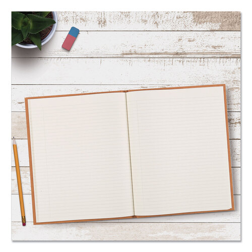 REDA8004 - Blueline - Da Vinci Notebook, 1 Subject, Medium/College Rule, Tan Cover, 11 x 8.5, 75 Sheets