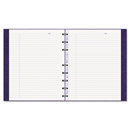 REDAF915086 - Rediform - MiracleBind Notebook, 1 Subject, Medium/College Rule, Purple Cover, 9.25 x 7.25, 75 Sheets