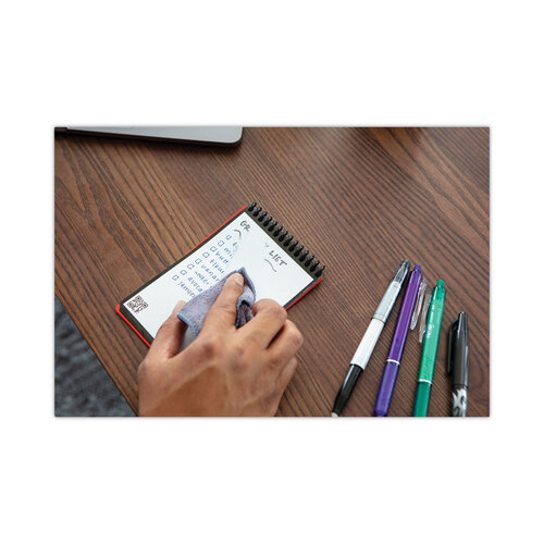 RKBEVRMRCDF - Rocketbook - Mini Notepad, Midnight Blue Cover, Dot Grid Rule, 3 x 5.5, White, 24 Sheets