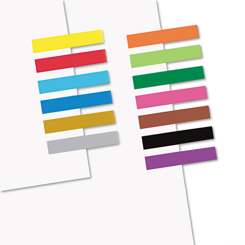 RTG20202 - Redi Tag - Removable/Reusable Page Flags, 13 Assorted Colors, 240 Flags/Pack