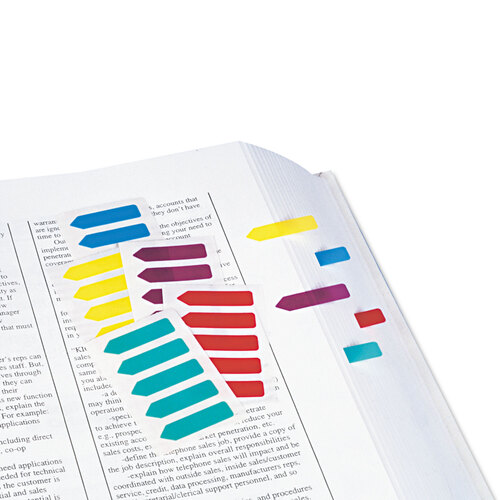 RTG72001 - Redi Tag - Mini Arrow Page Flags, Blue/Mint/Purple/Red/Yellow, 154 Flags/Pack