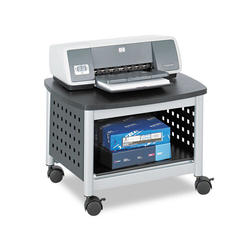 Safco 1861GR Light Gray Wave Under Desk Printer Stand for sale online 
