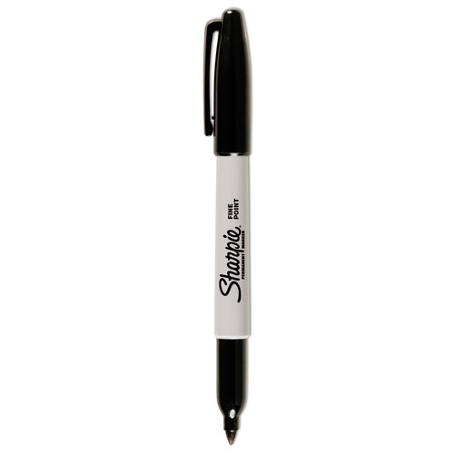 SAN1812419 - Sanford - Fine Bullet Tip Permanent Marker, Black, Dozen