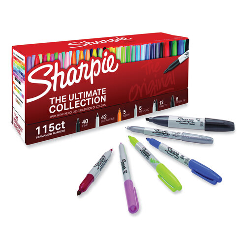 Sharpie Permanent Markers Ultimate Collection - 115 count