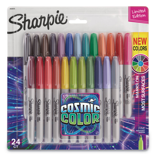 Sharpie Permanent Paint Marker Medium Bullet Tip Black Dozen