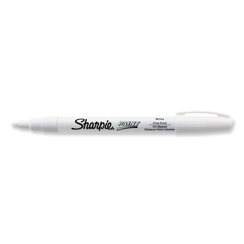 SAN35543 - Sanford - Permanent Paint Marker, Fine Bullet Tip, White