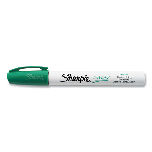 SAN35552 - Sanford - Permanent Paint Marker, Medium Bullet Tip, Green