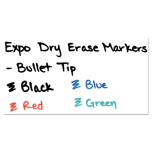 SAN82001 - Sanford - Low-Odor Dry-Erase Marker, Medium Bullet Tip, Black, Dozen