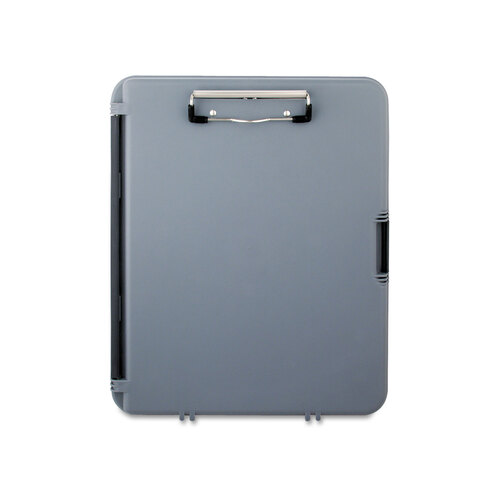 SAU00470 - Saunders - WorkMate Storage Clipboard, 0.5&quot; Clip Capacity, Holds 8.5 x 11 Sheets, Charcoal/Gray