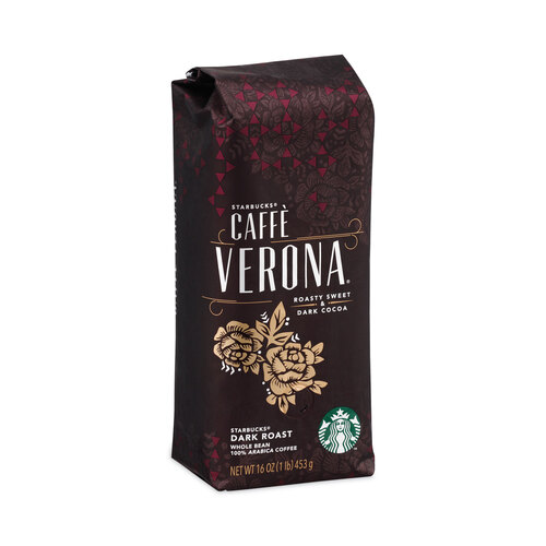 Caffe Verona Bold Whole Bean Coffee, 1 lb Bag, 6/Carton Caffe Verona Bold Whole Bean Coffee, 1 lb Bag, 6/Carton