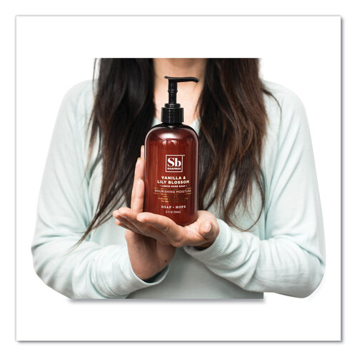 SBX00679BX - Soapbox - Hand Soap, Vanilla and Lily Blossom, 12 oz Pump Bottle, 3/Box