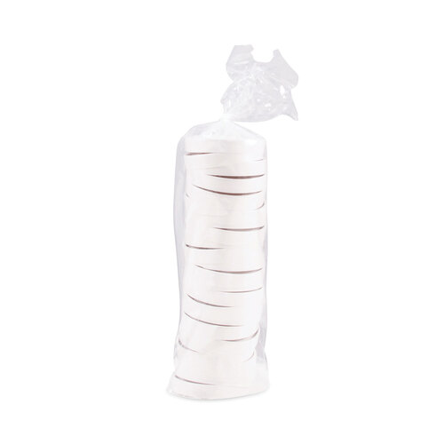 SCCCH16A - Dart - Paper Lids for Food Containers, For 16 oz Containers, Vented, 3.9&quot; Diameter x 0.9&quot;h, White, 25/Bag, 20 Bags/Carton