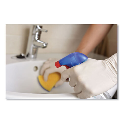 SEZINDPS104BX - Sempermed USA - Latex Powdered Gloves, Cream, Large, 100/Box
