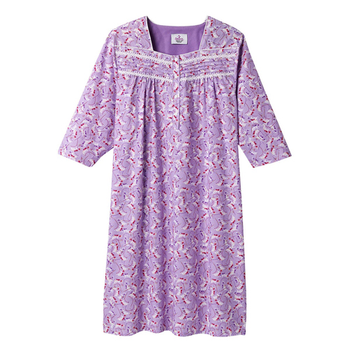 BettyMills: Pretty Cotton Hospital Nightgown - Silverts 26320 EA