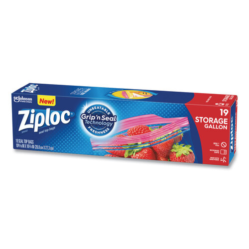 Ziploc 1 gal Double Zipper Storage Bags - Betty Mills