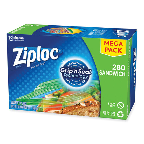 Sandwich Seal Top Bags, 6.5 Sandwich Seal Top Bags, 6.5