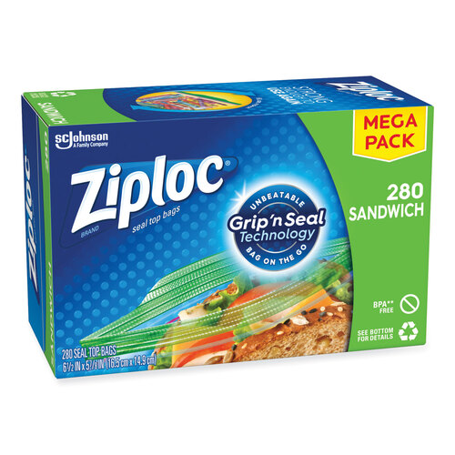 Sandwich Seal Top Bags, 6.5 Sandwich Seal Top Bags, 6.5