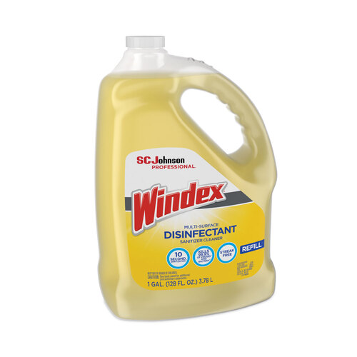 SJN682265EA - SC Johnson Professional - SC Johnson Professional Windex&reg; Multi-Surface Disinfectant Cleaner, Citrus, 1 gal Bottle