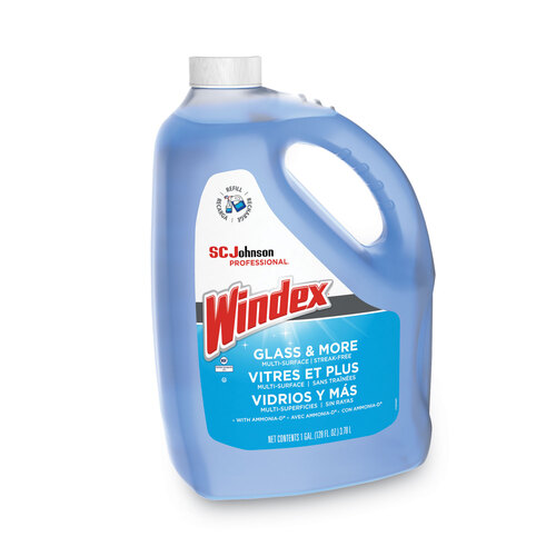 【Betty】【Ameri Vintage】MEDI CLEAR WIND Windex Glass Cleaner with Ammonia-D 1 gal 4/Carton - Betty Mills