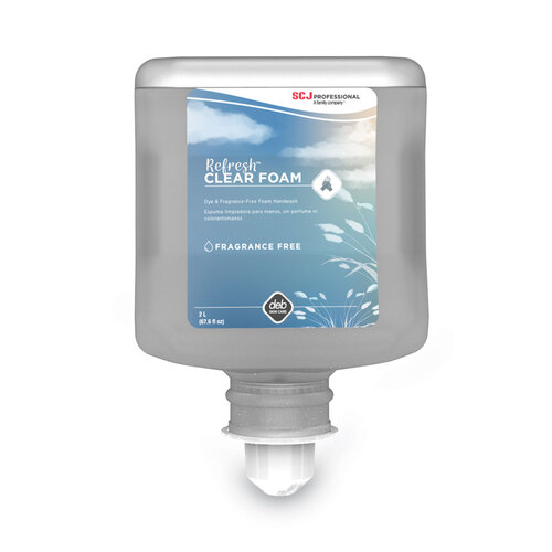 SJNCLR1L - SC Johnson Professional - Refresh Foaming Hand Soap Manual Cartridge, Unscented, 1 L Refill, 6/Carton