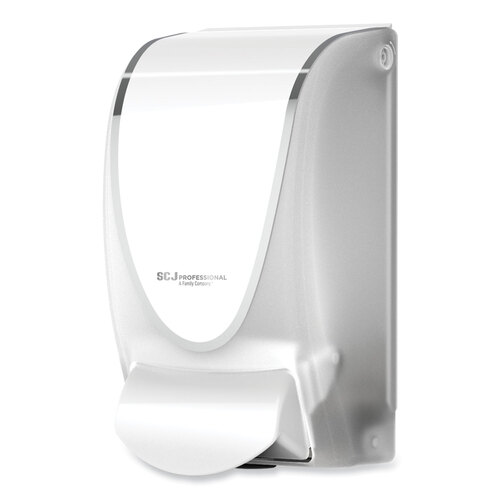 SJNTPW1LDS - SC Johnson Professional - Transparent Manual Dispenser, 1 L, 4.92 x 4.6 x 9.25, White, 15/Carton