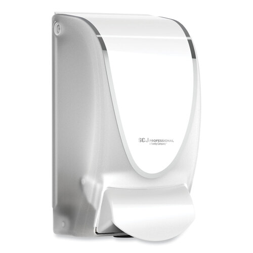 SJNTPW1LDS - SC Johnson Professional - Transparent Manual Dispenser, 1 L, 4.92 x 4.6 x 9.25, White, 15/Carton